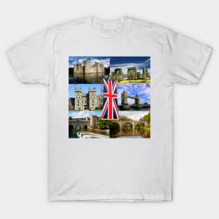 Great British History Collage T-Shirt